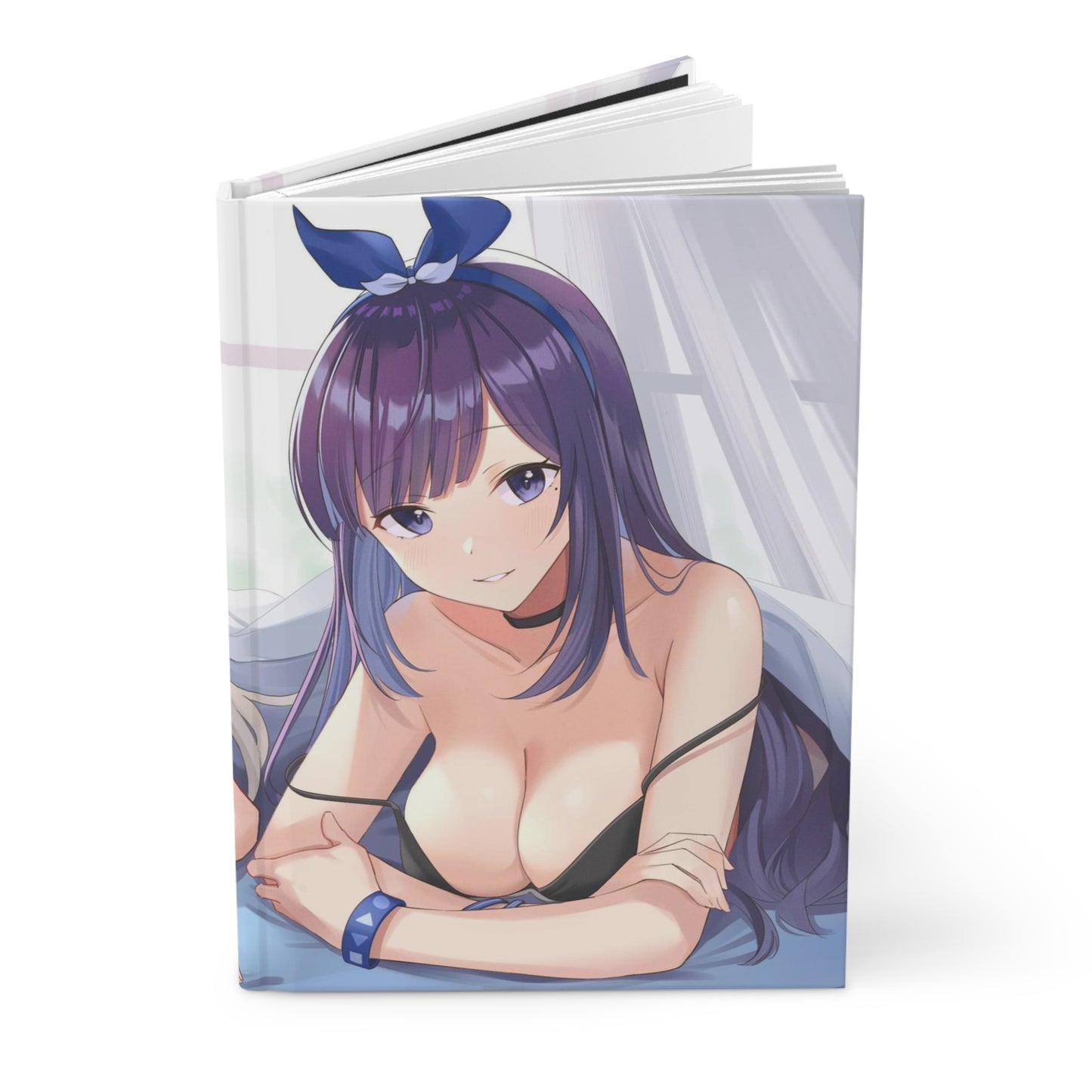 Anime Girl Hardcover Journal